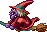 Sprite de la version SFC & SNES de la Mamie Sorcière